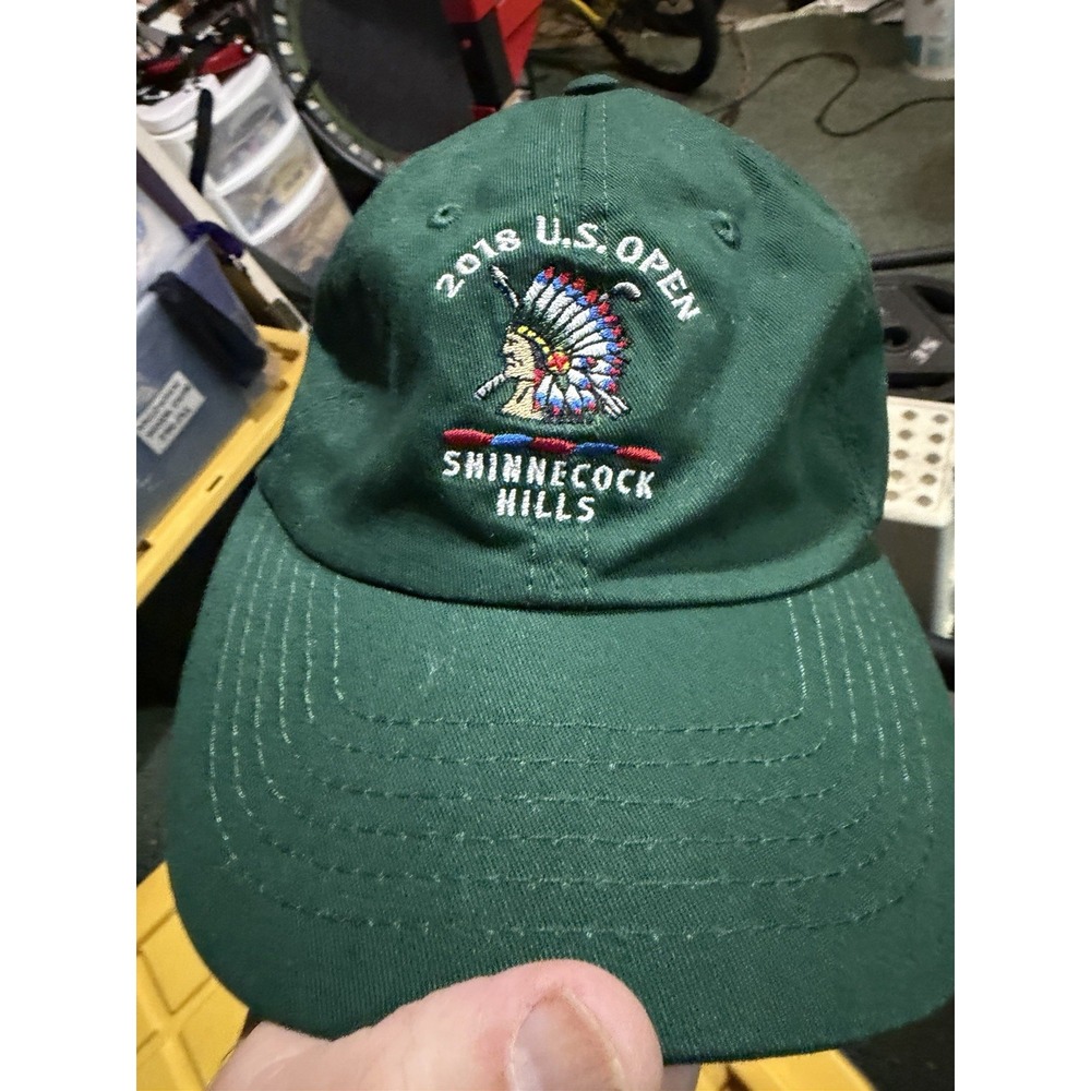 2018 US Open Shinnecock Hills USGA Golf Cap Hat Adjustable Embroidered Green